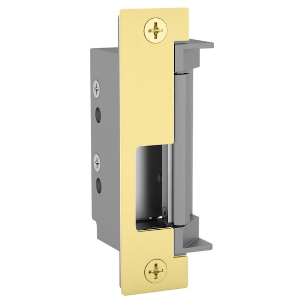 Grade 1 Electric Strike, Fail Safe/Fail Secure, 12/24 VDC, Low Profile, Fire Rated, Latchbolt Strike